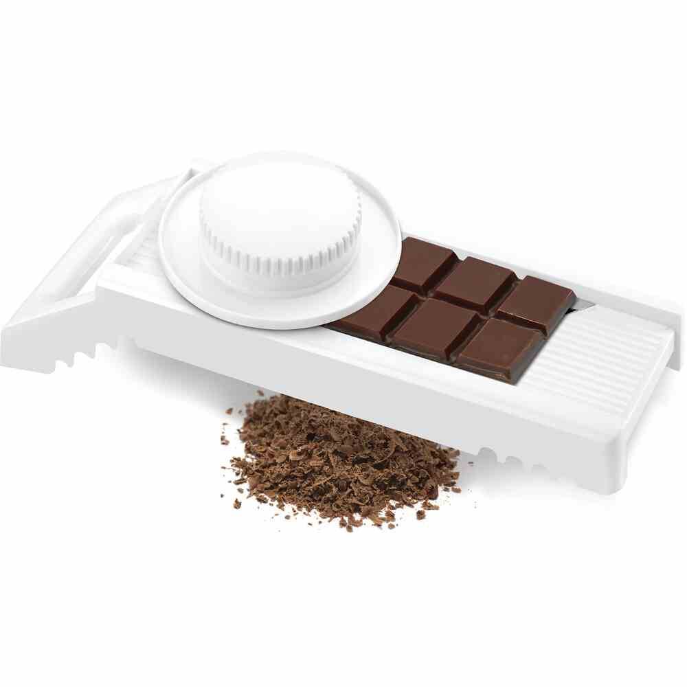 Metaltex 194-575080 Universalreibe Inox, ABS Mandolino, weiß/silber