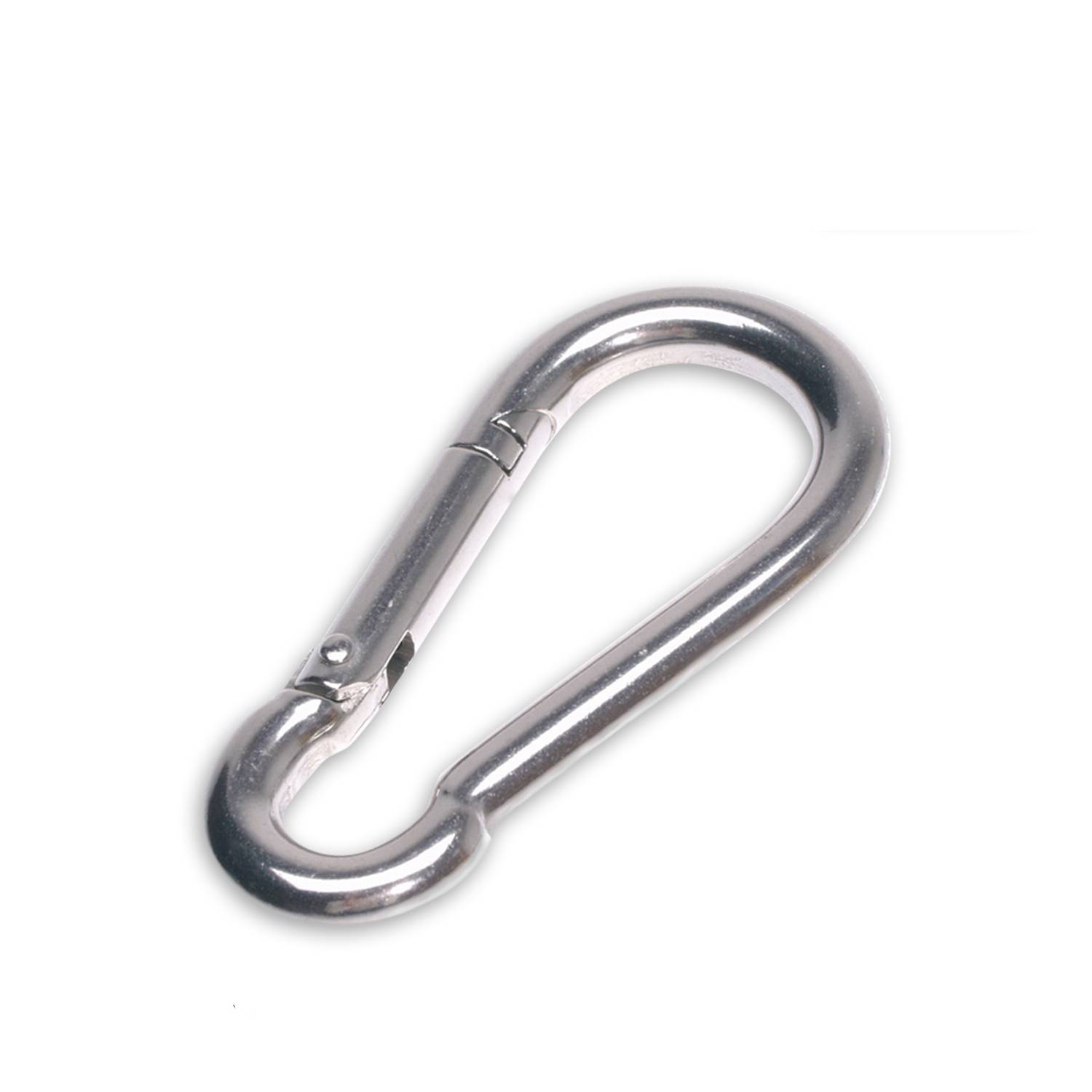 sunprotect SPT83204 Karabiner aus Edelstahl, Montage-Zubehör für Sonnensegel, edelstahl