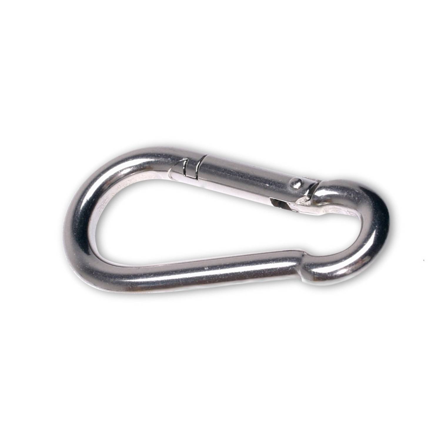 EDUPLAY 160013 Karabiner, Zubehör für Sonnenschutz Sonnensegel, verzinkt