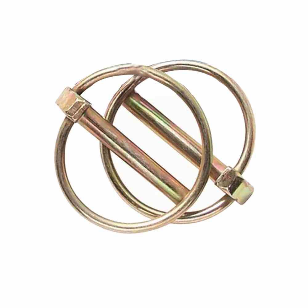 PÖSAMO VAUKA 210-1000036 Klappstecker 8,0x40mm, gelb chromatiert (2er Pack)