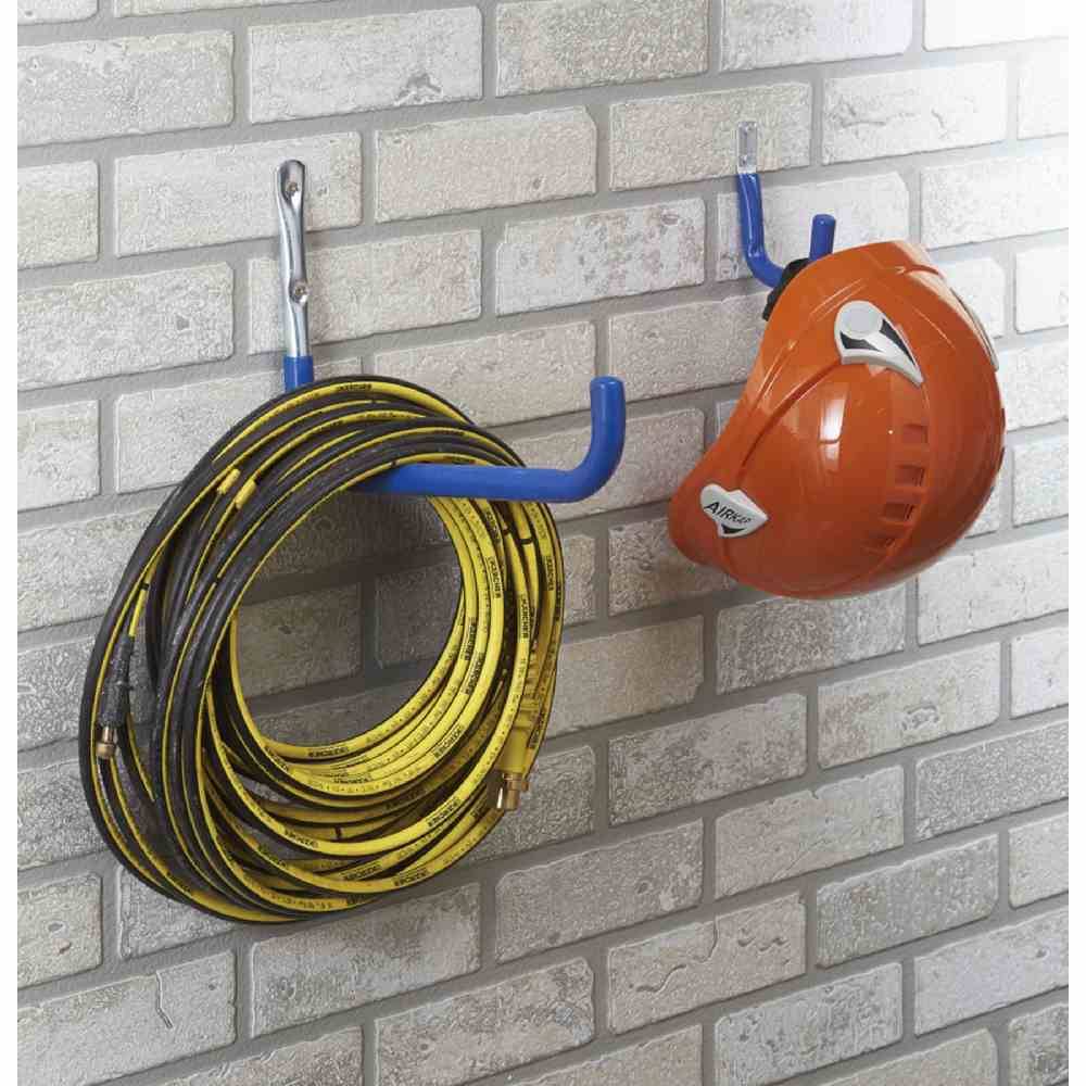 Mottez B014G Allzweckhaken 285 mm Ø 16 mm, Traglast: 60 kg, blau