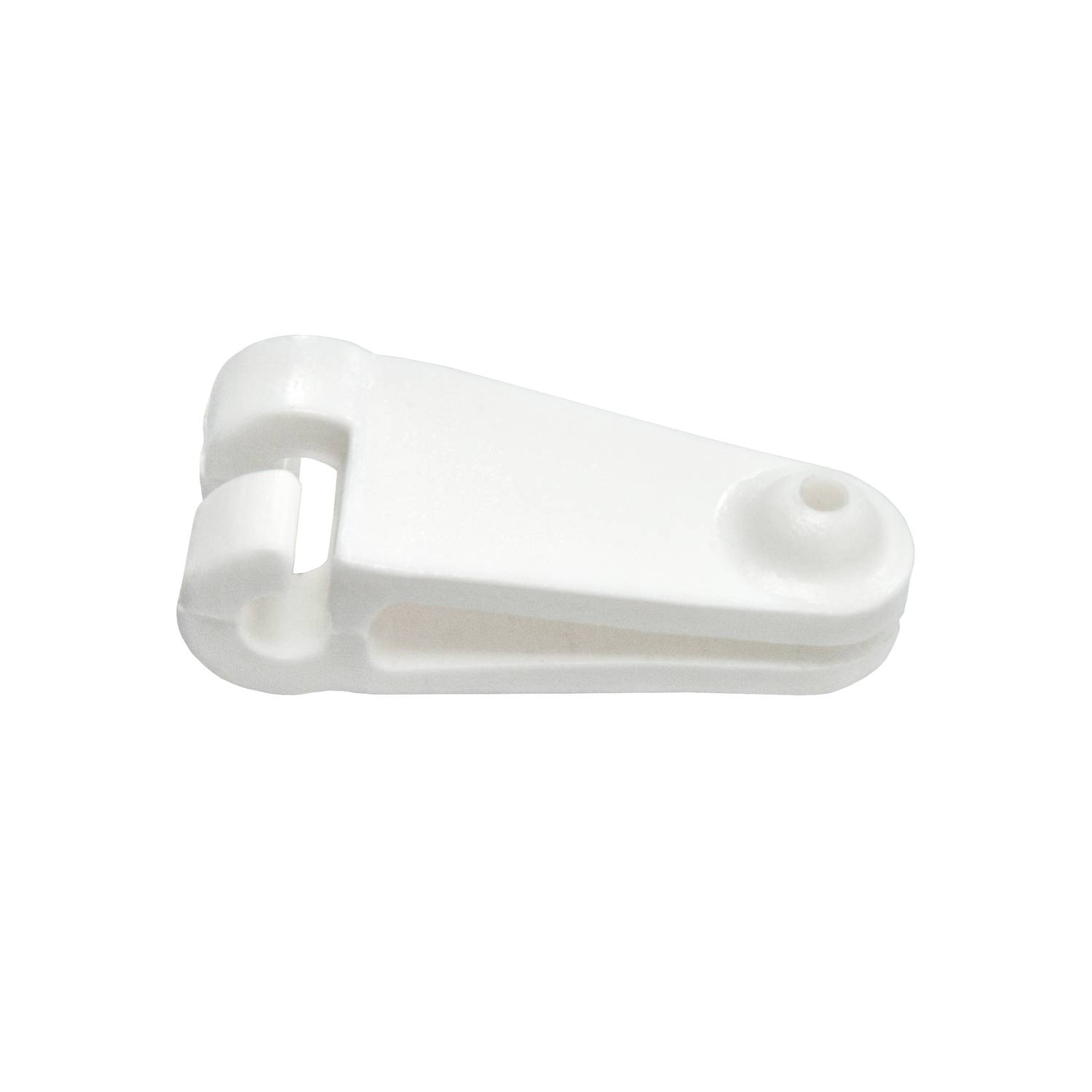 sunprotect 12589 Laufhaken inkl. Schrauben, Zubehör für Seilspann-Markise / Sonnensegel / Sonnenschutz für Pergola Wintergarten Terrasse, weiß (10