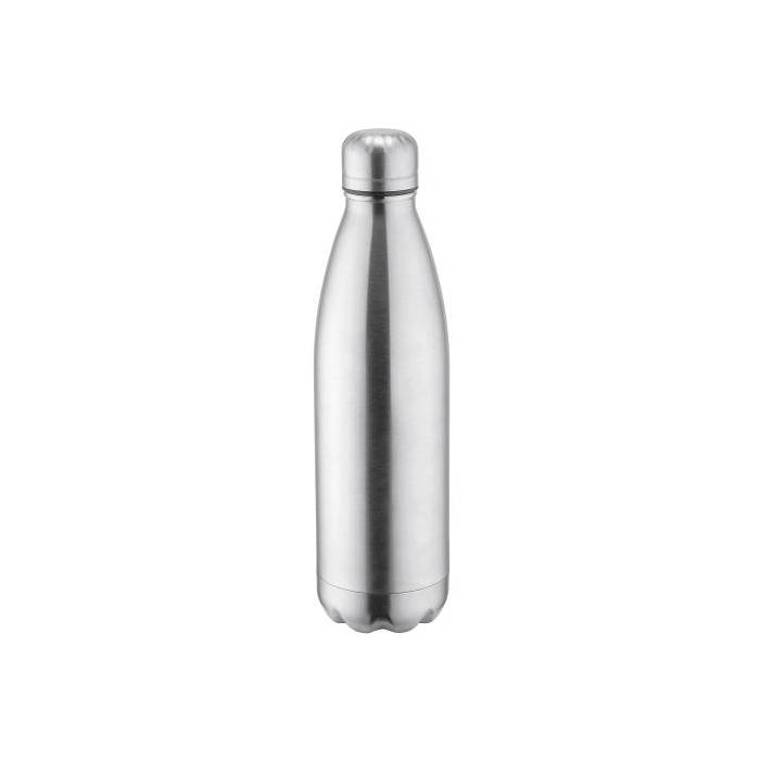 Weis 12971 Isolierflasche 0,5l Edelstahl, silber