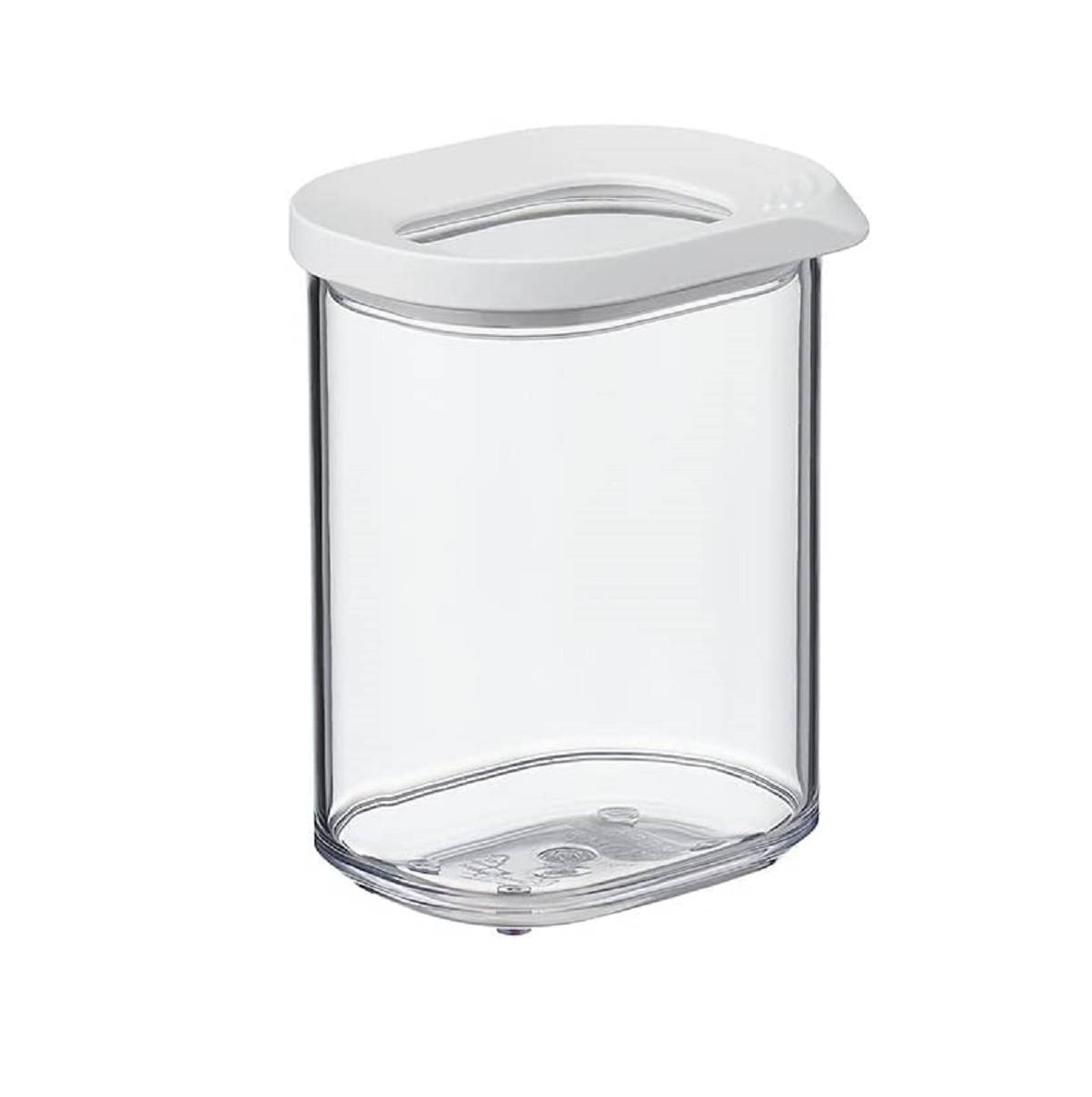 Mepal | Modula Mini Vorratsdose 375 ml | ideal zur Aufbewahrung von Lebensmitteln | spülmaschinenfest | Plastik | Weiß | kompakt und praktisch