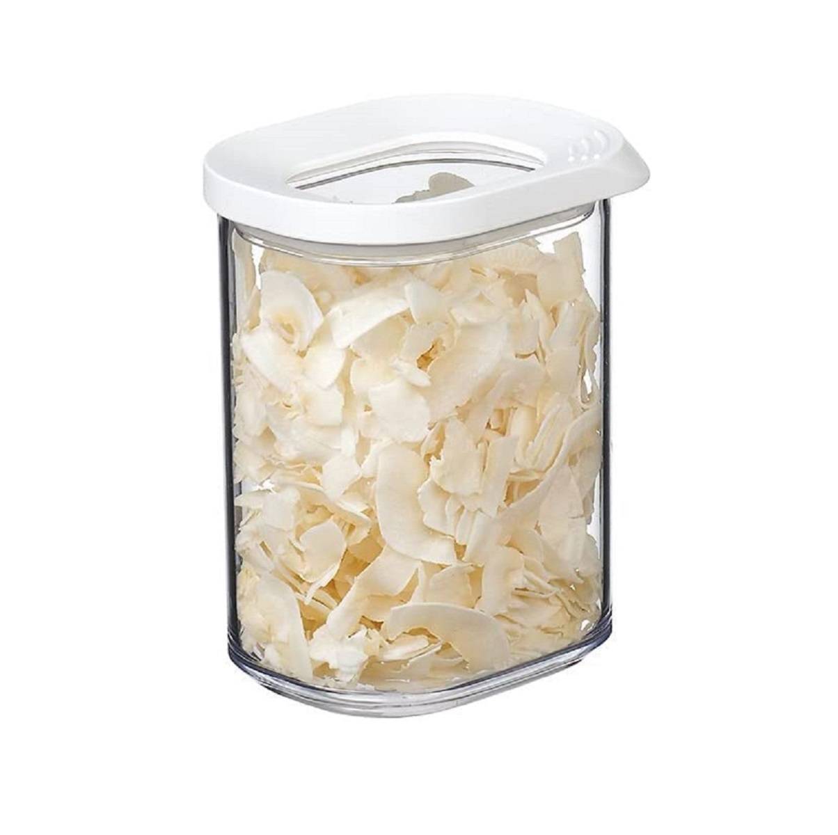 Mepal | Modula Mini Vorratsdose 375 ml | ideal zur Aufbewahrung von Lebensmitteln | spülmaschinenfest | Plastik | Weiß | kompakt und praktisch