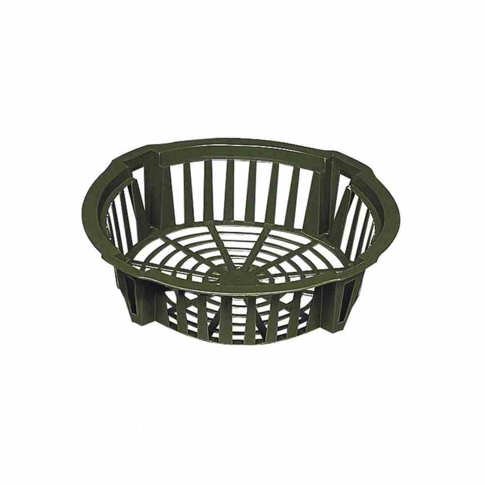 EGUFER 917-1191 Blumenzwiebelpflanzschale 22 cm rund, grün (3er Pack)