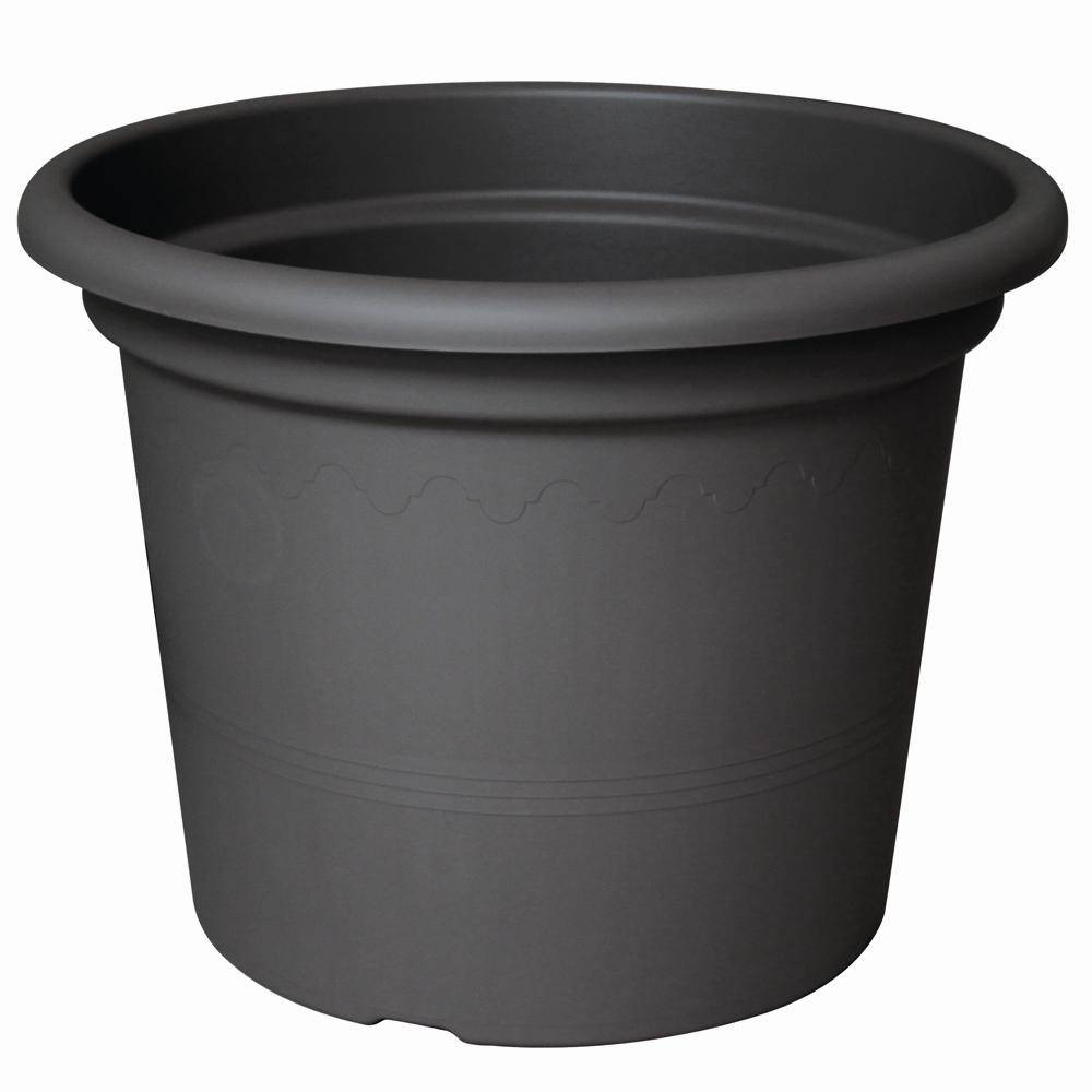 euro3plast 197-762 GEO Kübel GEO 35cm, anthrazit (1 Stück)