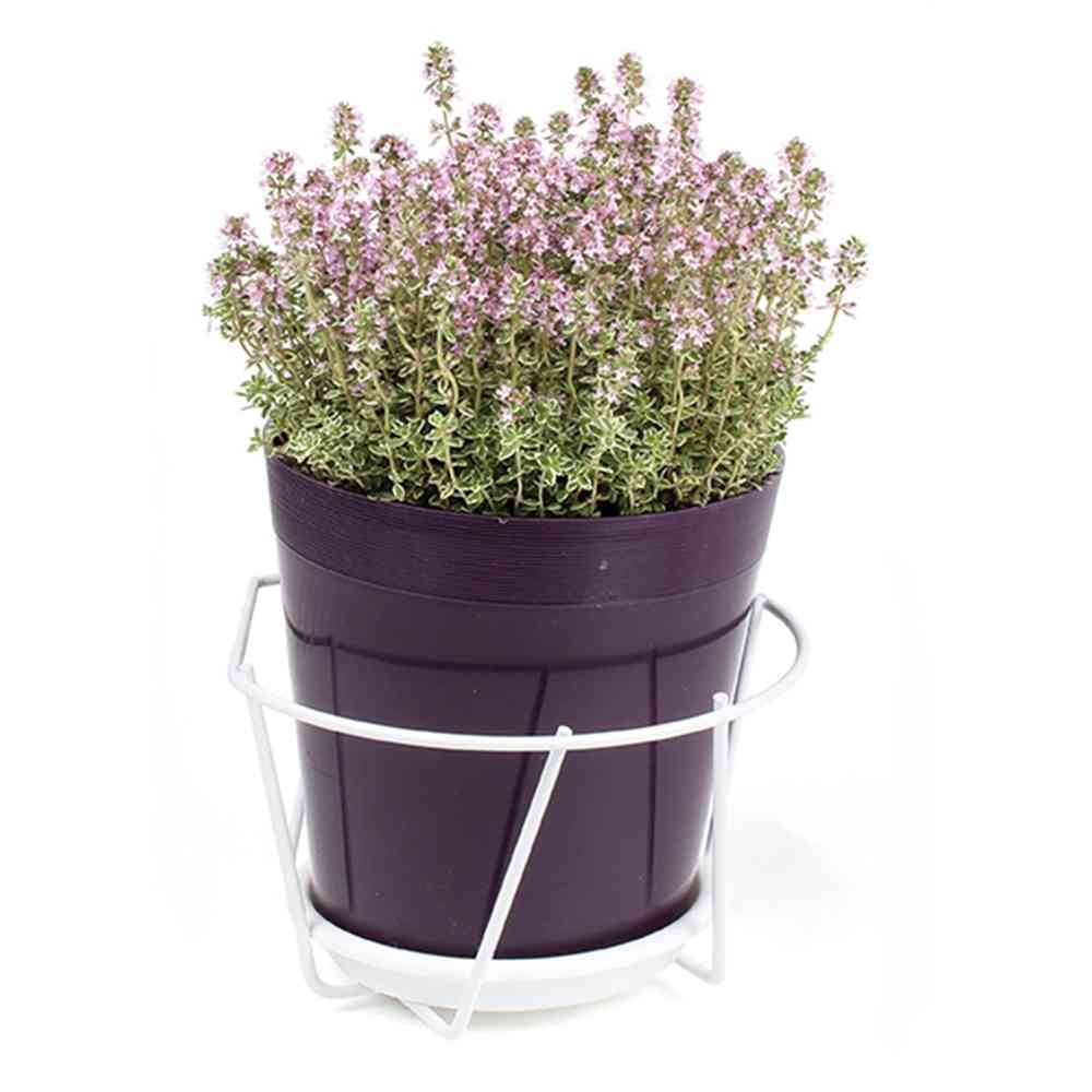 Jardifer 330-064 Blumentopfhal. Ø16cm zum Einhängen, weiß (1 Stück)