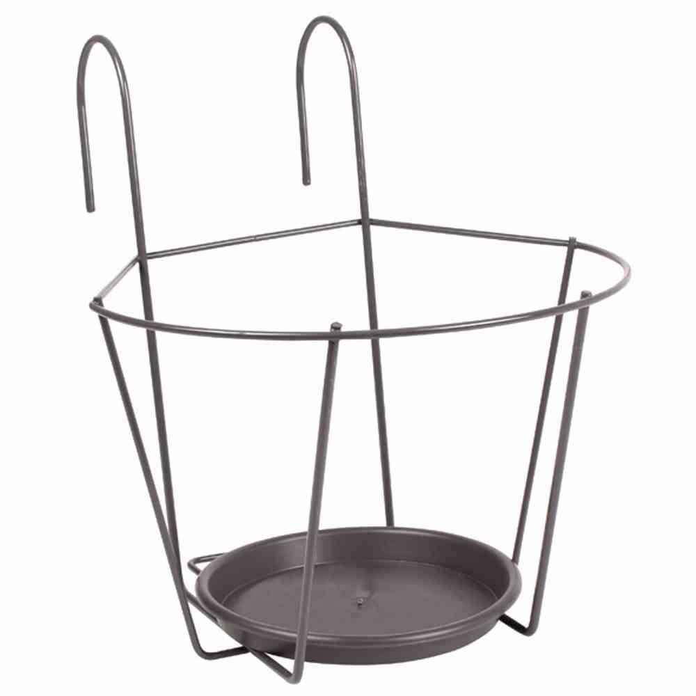 Jardifer 330-108 Haken-Btopfhalter 25cm, grau (1 Stück)