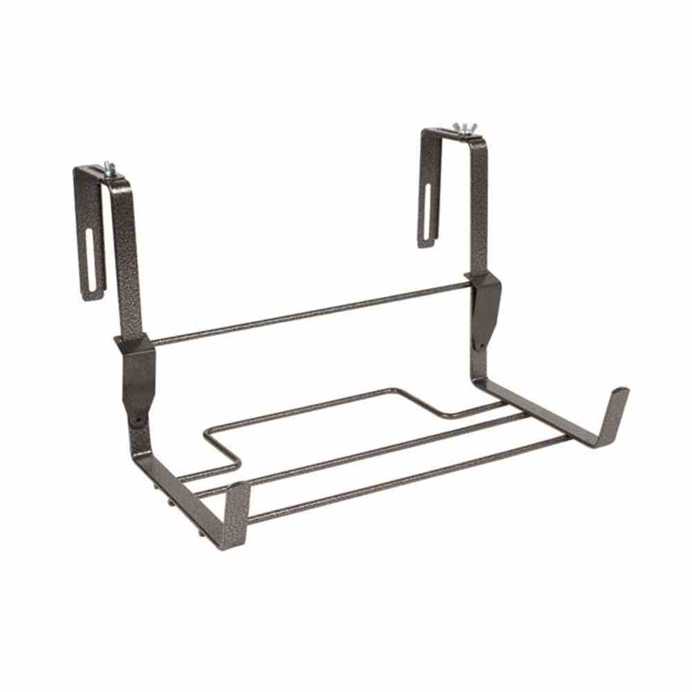 Jardifer 330-004 Balkonkastenhalt.37x19 sc verstlb.+ Sicherh, grau