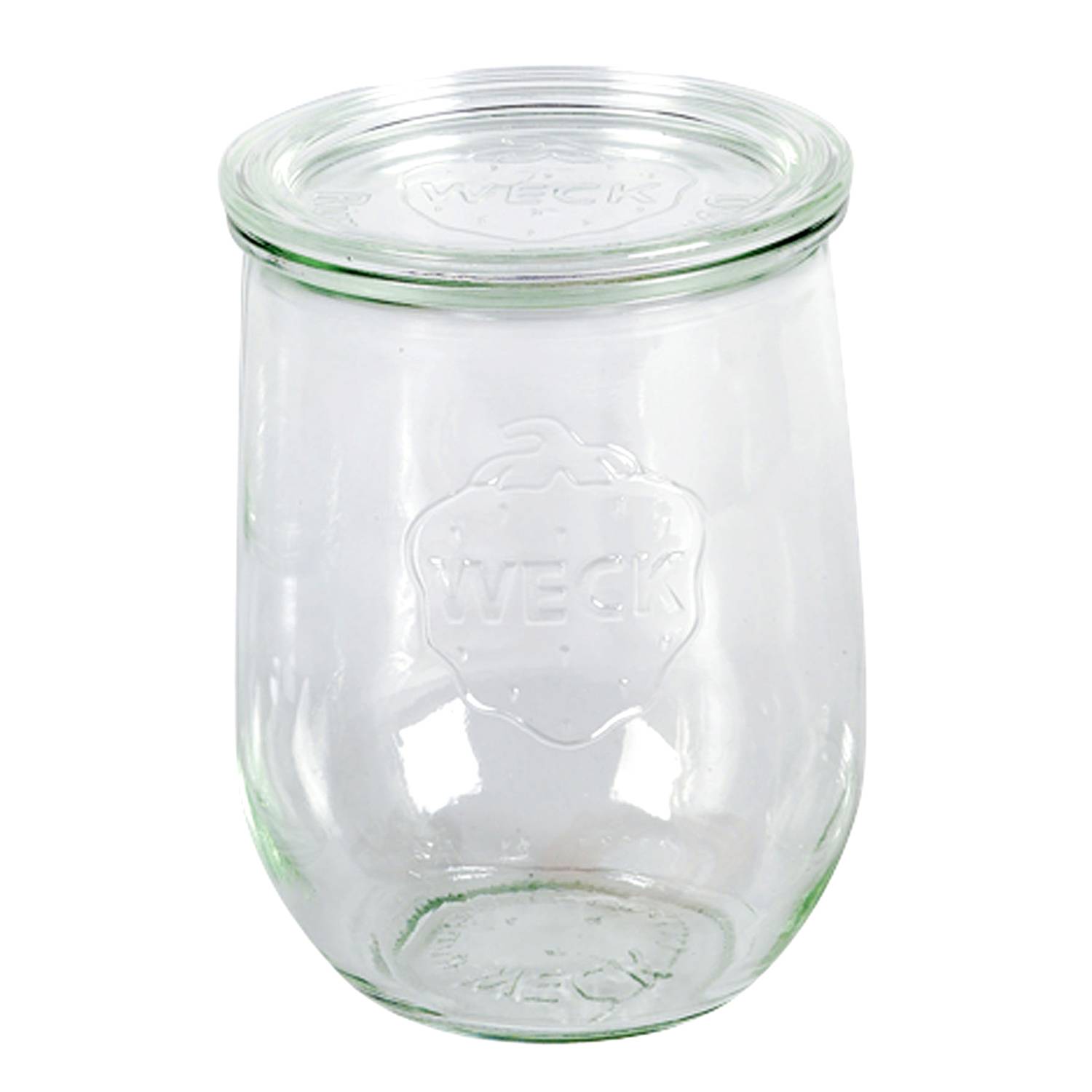 WECK 745803 Rundrandglas Tulpe100 1,0l., klar (4er Pack)