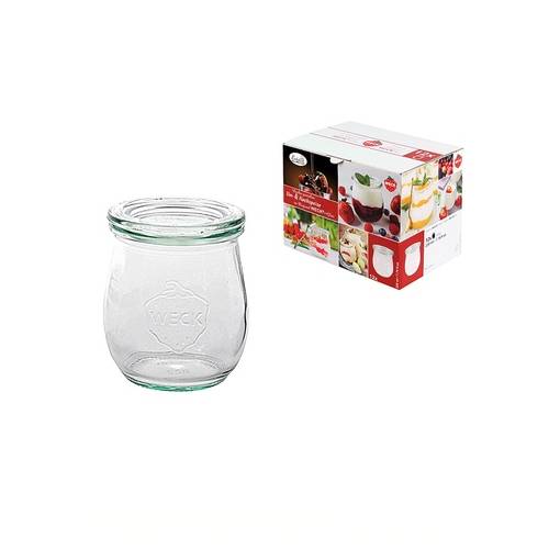 EINKOCHWELT 24200tk12EW01 Weck-Gläser Tulpenf.200ml EW, klar (12er Pack)