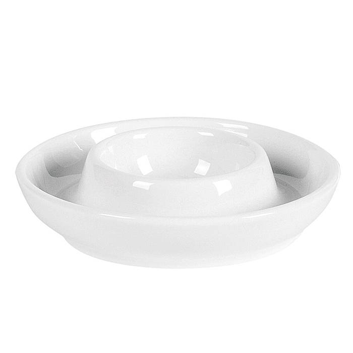 Retsch Arzberg 130079121 Snack Eierbecher Ø 12 cm, Porzellan, weiß