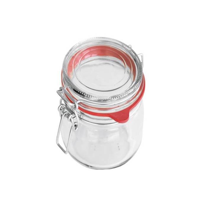 EmSy 61017 Drahtbügelglas Bocal 1140ml, klar