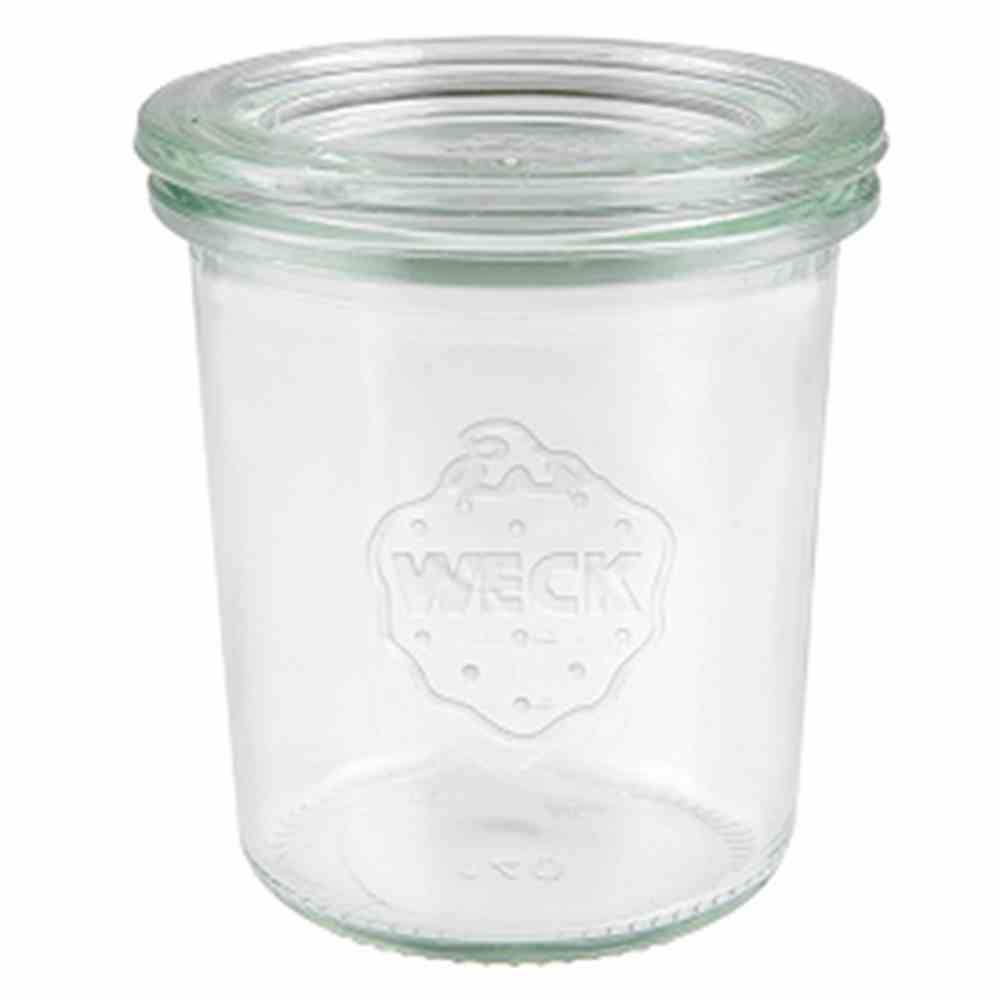 WECK 761- Mini-Sturzglas 140ml 761, o. Ringe u. Klammern, klar (12er Pack)