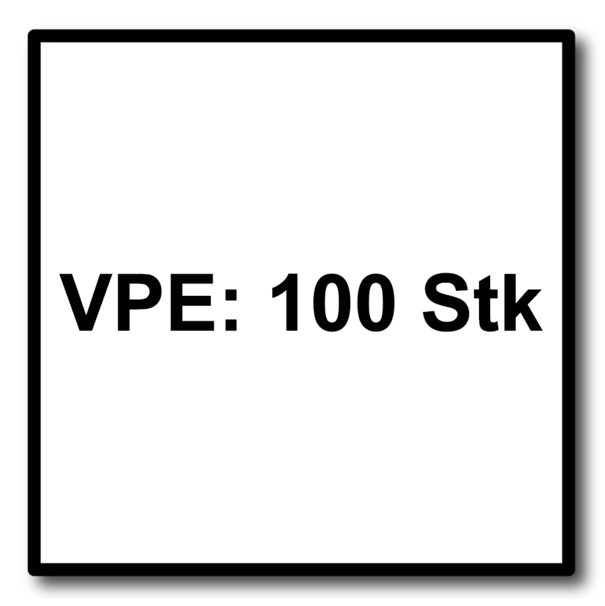 SPAX HI.FORCE Tellerkopfschraube 6,0 x 100 mm 100 Stk. ( 0251010601005 ) Teilgewinde Torx T-STAR plus T30 4CUT WIROX