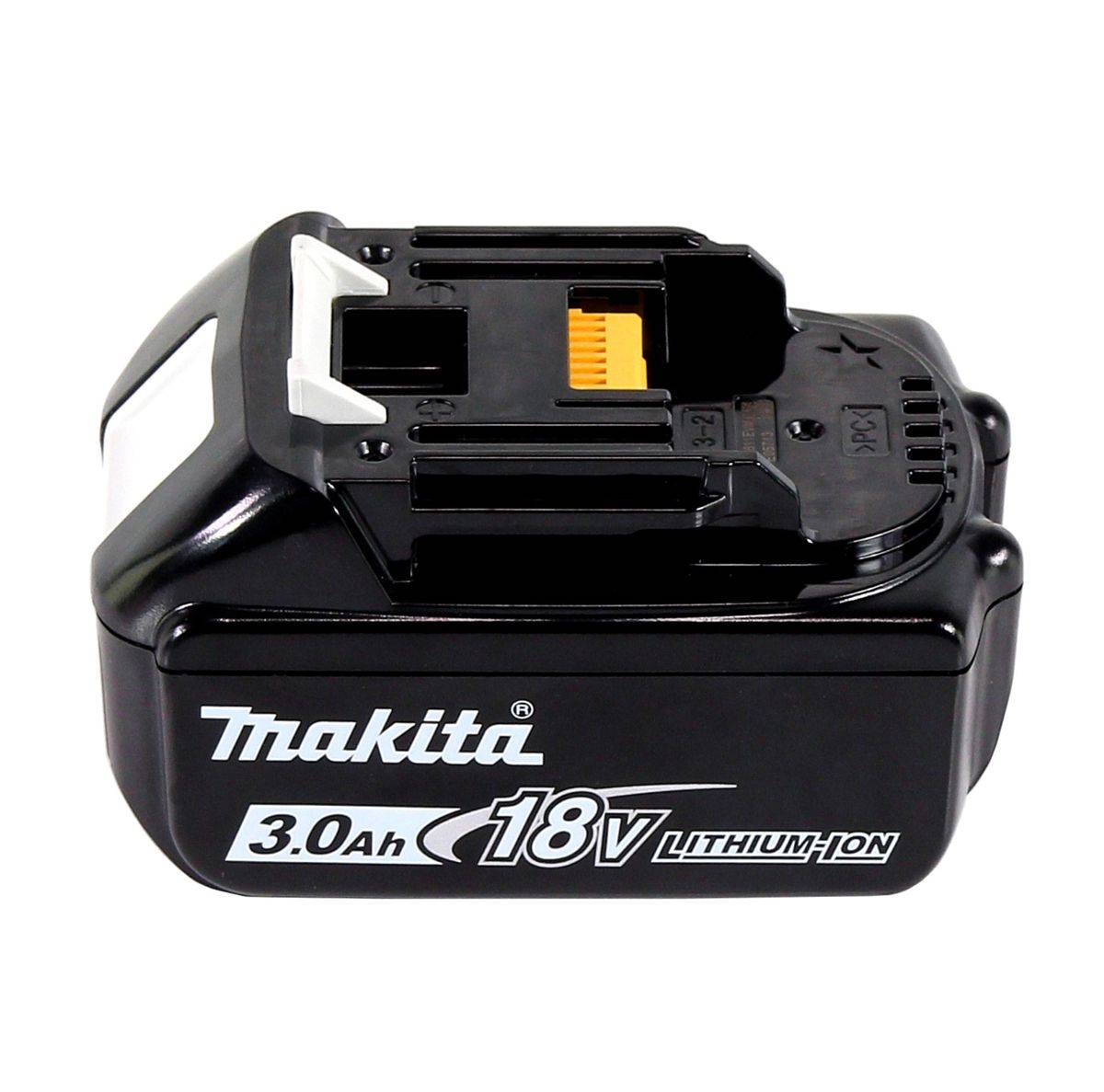 Makita DGA 519 F1J Akku Winkelschleifer 18 V 125 mm Brushless X-Lock + 1x Akku 3,0 Ah + Makpac - ohne Ladegerät
