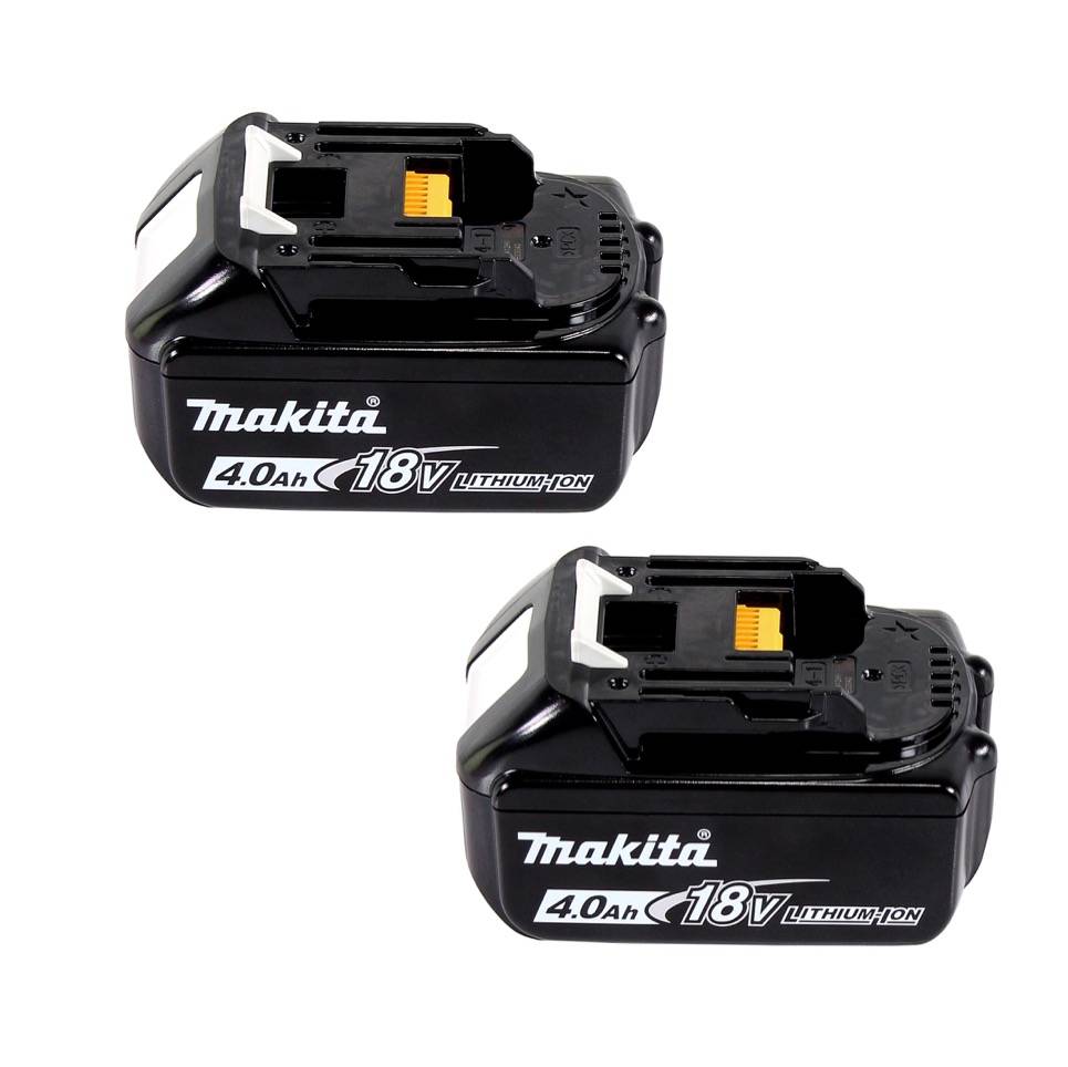 Makita DLM 382 M2 Akku Rasenmäher 36 V ( 2x 18 V ) 38 cm 40 l + 2x Akku 4,0 Ah - ohne Ladegerät