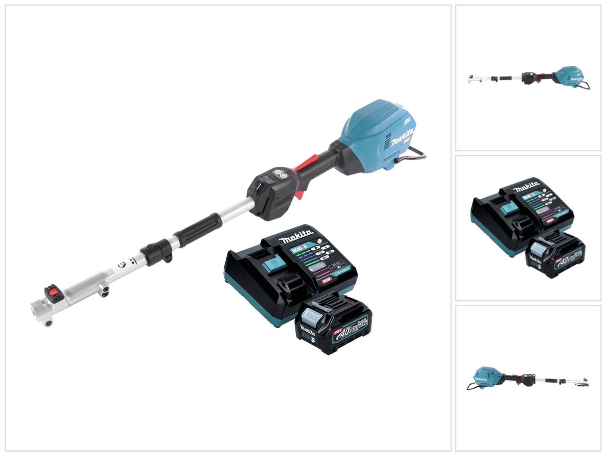 Makita UX 01 GD1 Akku Multifunktionsantrieb 40 V max. XGT Brushless + 1x Akku 2,5 Ah + Ladegerät