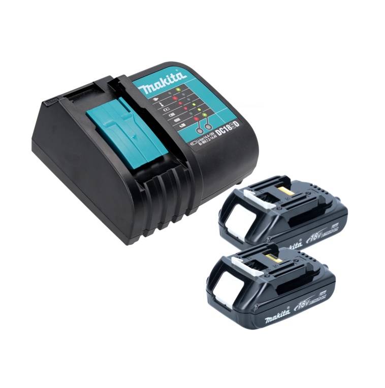 Makita DTW 190 SY Akku Schlagschrauber 18 V 1/2" 190 Nm + 2x Akku 1,3 Ah + Ladegerät