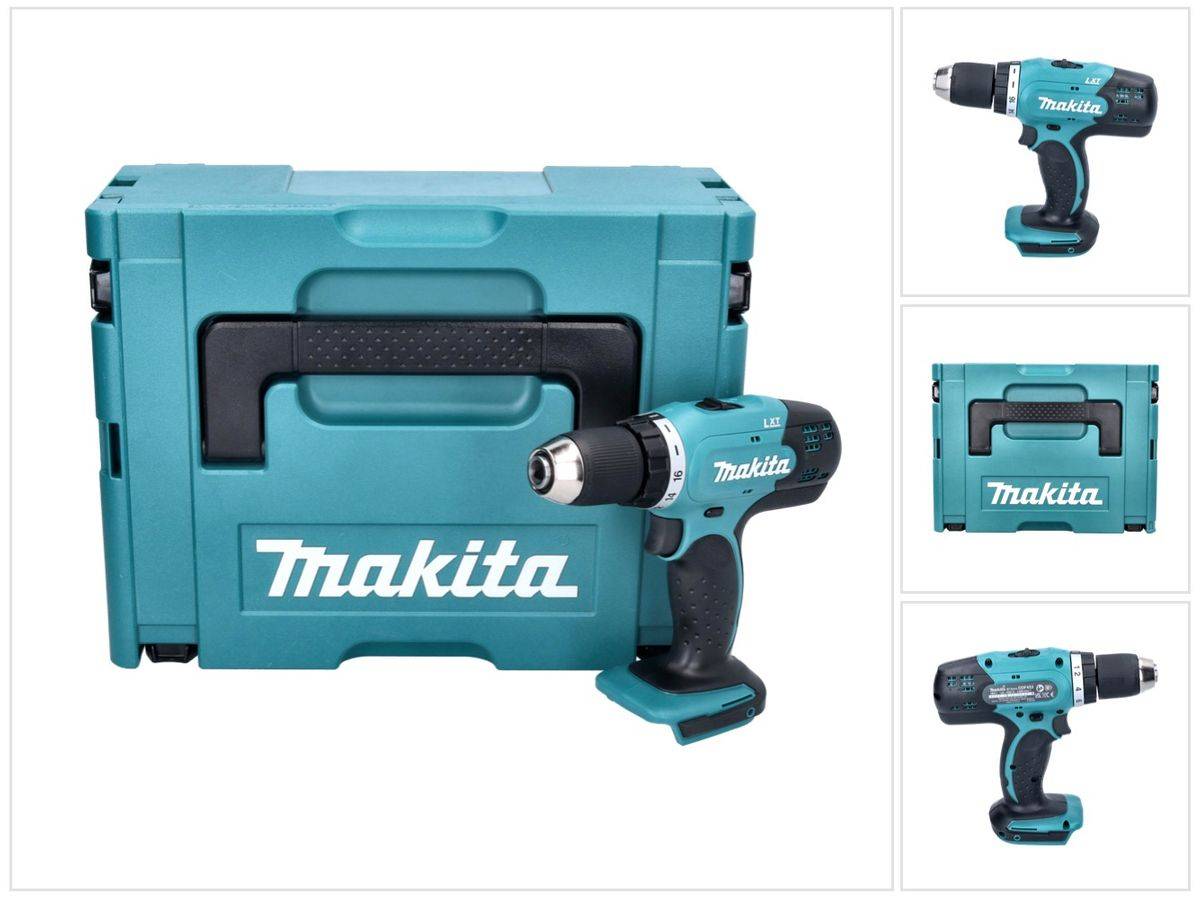 Makita DDF 453 ZJ Akku Bohrschrauber 18 V 42 Nm + Makpac - ohne Akku, ohne Ladegerät