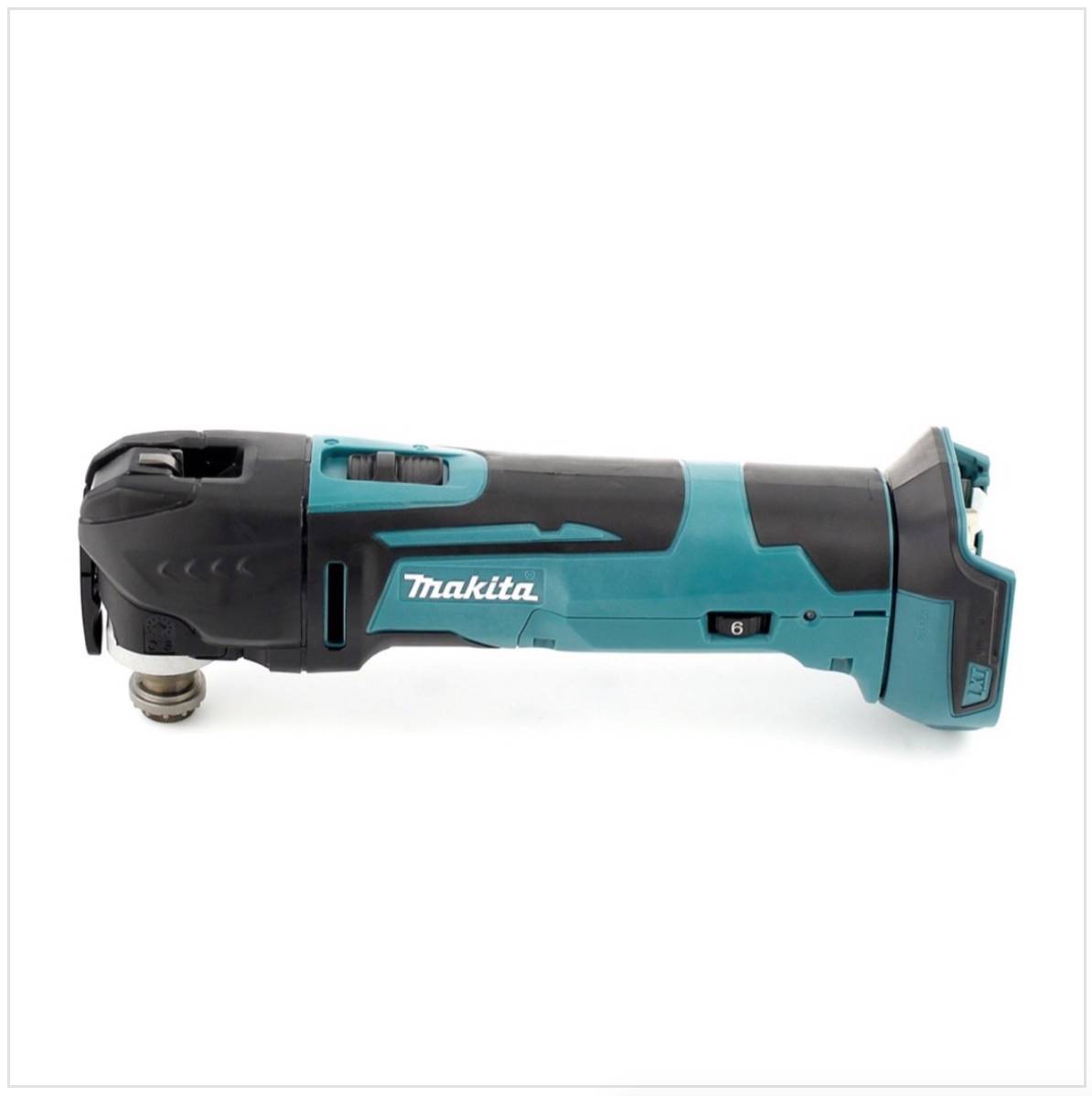 Makita DTM 51 18V Li-Ion Akku Multifunktionswerkzeug im Makpac + 1x BL 1815 N 1,5 Ah Li-Ion Akku + DC 18 RC Akku Schnellladegerät
