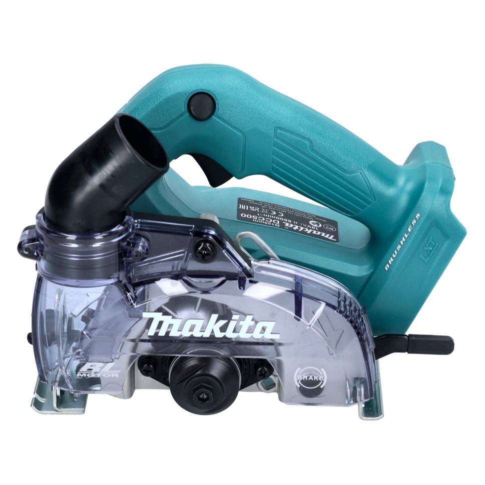 Makita DCC 500 RM1J Akku Diamantschneider 18 V 125 mm Brushless + 1x Akku 4,0 Ah + Ladegerät + Makpac