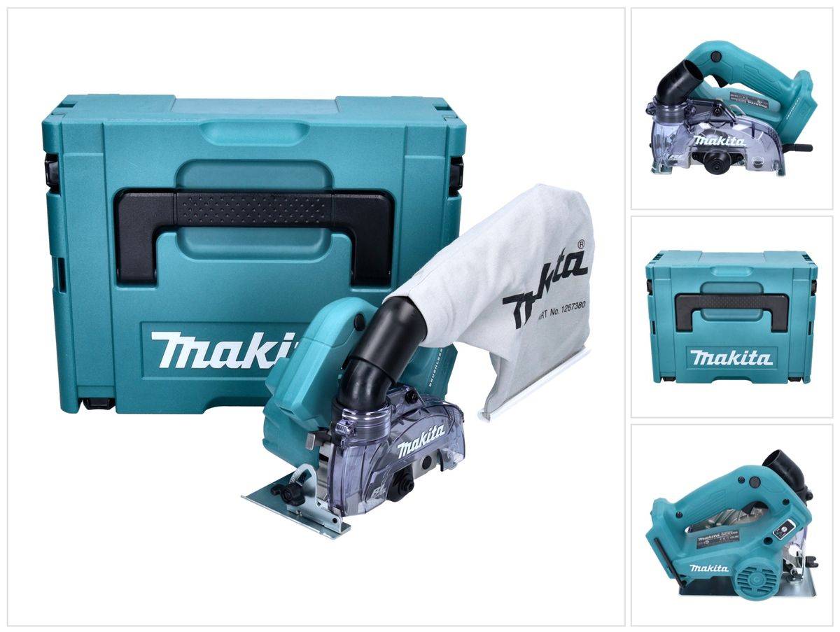 Makita DCC 500 ZJ Akku Diamantschneider 18 V 125 mm Brushless + Makpac - ohne Akku, ohne Ladegerät