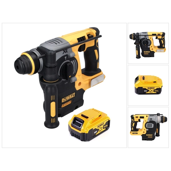 DeWalt DCH 273 N Akku Kombihammer 18 V 2,1 J SDS Plus Brushless + 1x Akku 5,0 Ah - ohne Ladegerät DeWalt DCH 273 N Akku Kombihammer 18 V 2,1 J SDS Plus Brushless + 1x Akku 5,0 Ah - ohne Ladegerät