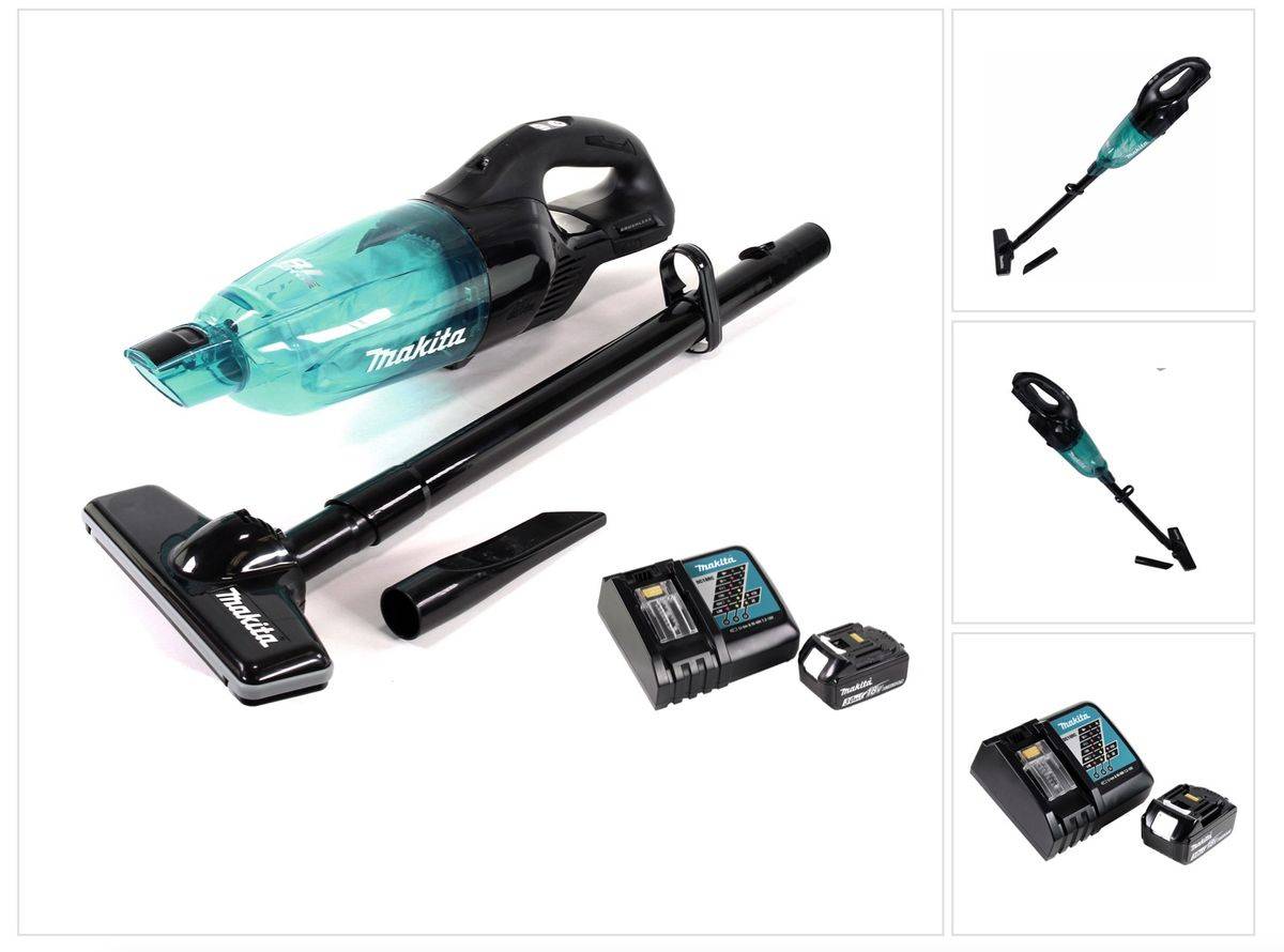 Makita DCL281 FRF1B Akku Staubsauger 18V + 1x Akku 3,0Ah + Ladegerät
