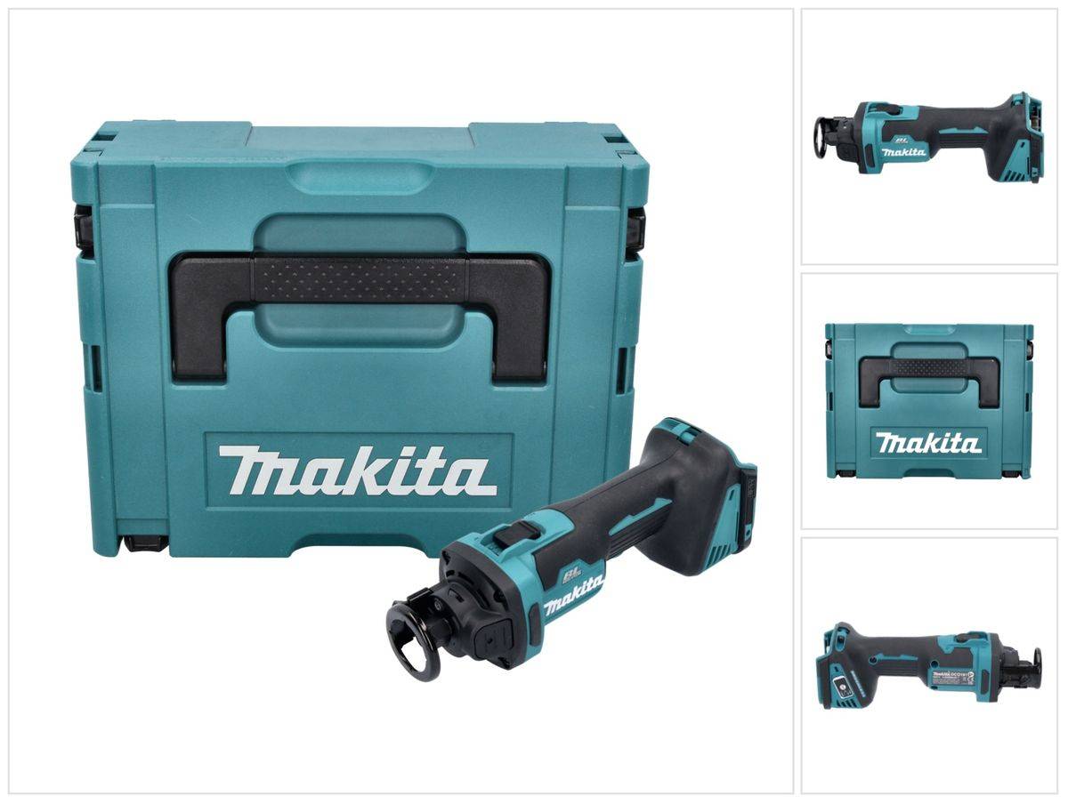 Makita DCO 181 ZJ Akku Rotationsschneider 18 V 32000 U/min Brushless + Makpac - ohne Akku, ohne Ladegerät