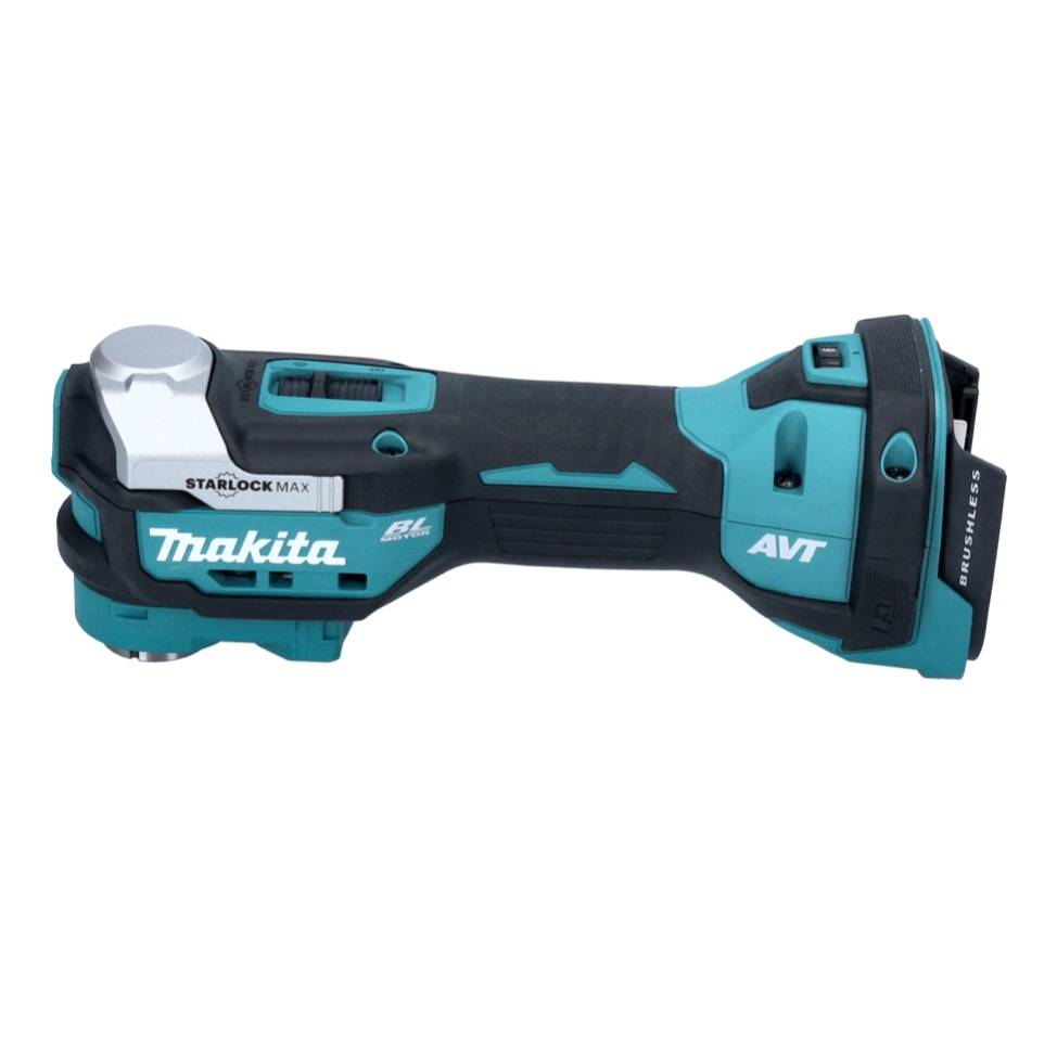 Makita DTM 52 M1J Akku Multifunktionswerkzeug 18 V Starlock Max Brushless + 1x Akku 4,0 Ah + Makpac - ohne Ladegerät
