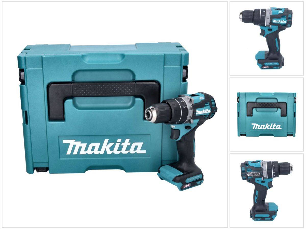 Makita HP 002 GZ01 Akku Schlagbohrschrauber 40 V 64 Nm Brushless + Makpac - ohne Akku, ohne Ladegerät