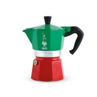 Bialetti La Mokina Italia Tricolore - Silber; Grün; Rot