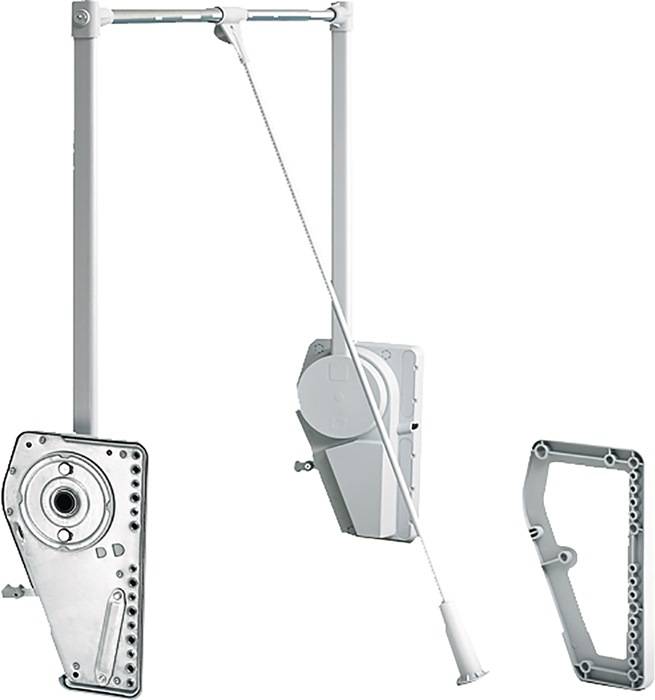 Kleiderlift Duo Lift 18 Stahl,Ku.HETTICH