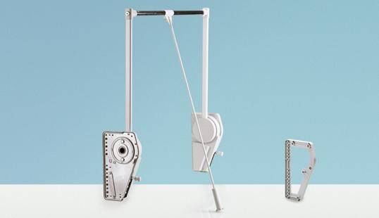 Kleiderlift,9079882,750-1150mm,aluoptik