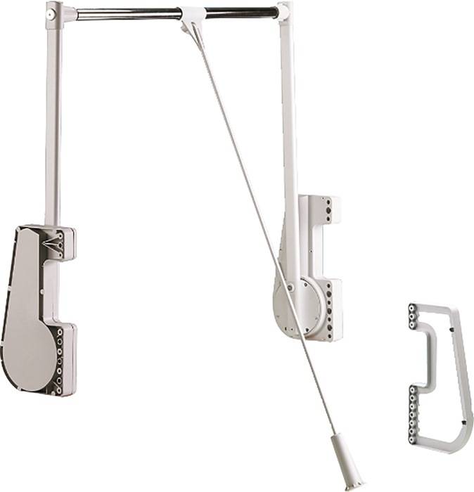 Kleiderlift Duo Lift 15 Stahl,Ku.HETTICH