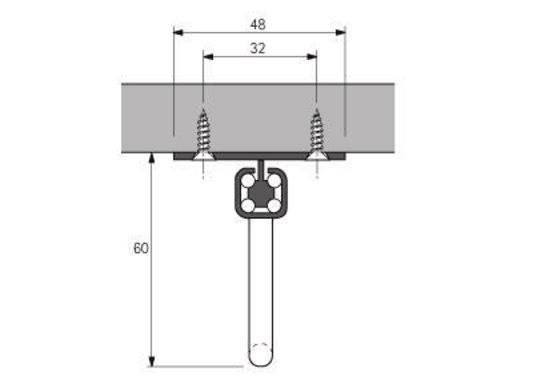 Kleidungshalter STA Belastbarkeit 25kg HETTICH