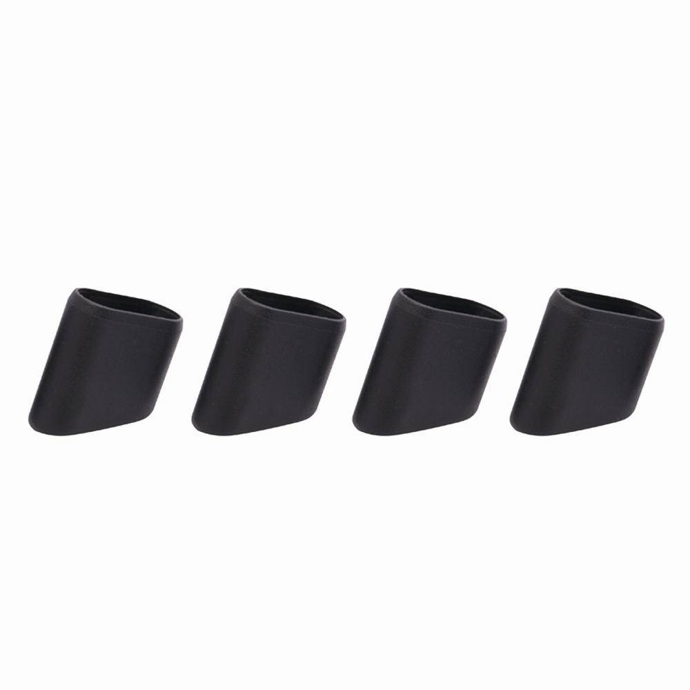 Siena Garden 513-07B18S Fusskappen, 30x15mm für Klappsessel Materia, schwarz, 4-teilig (1 Set)
