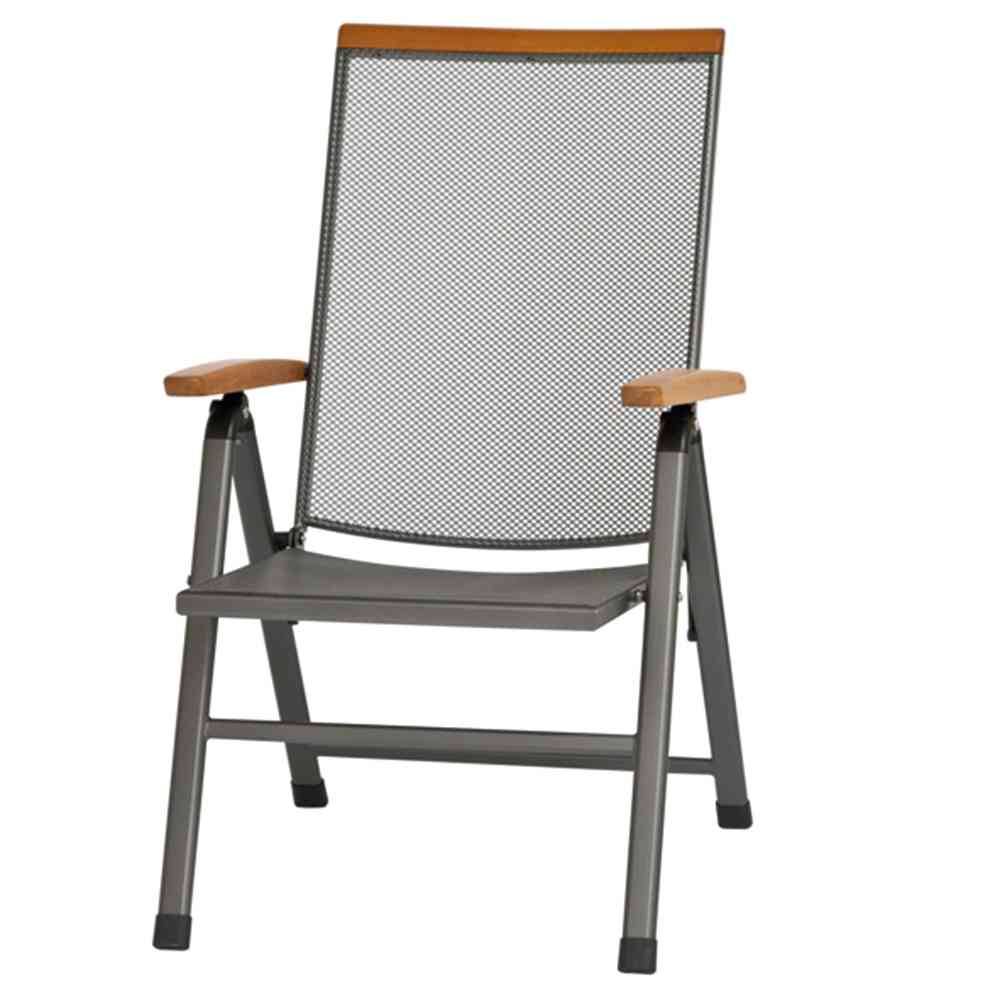 Siena Garden 513-07B18S Fusskappen, 30x15mm für Klappsessel Materia, schwarz, 4-teilig (1 Set)