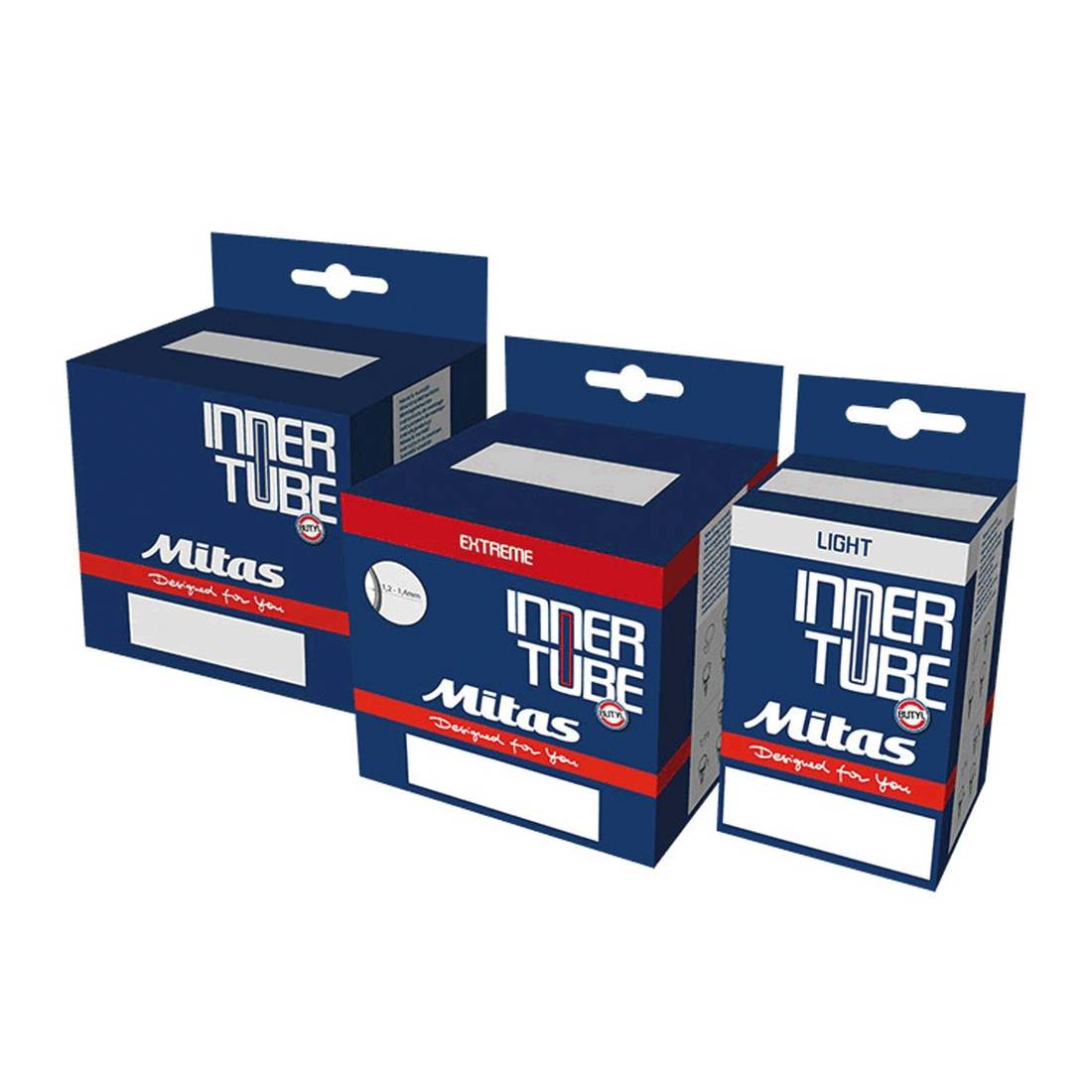 Mitas 5 10303018 112 (FV47) 27.5" Schlauch verstärkt, 54/75-584, SV 47mm, schwarz