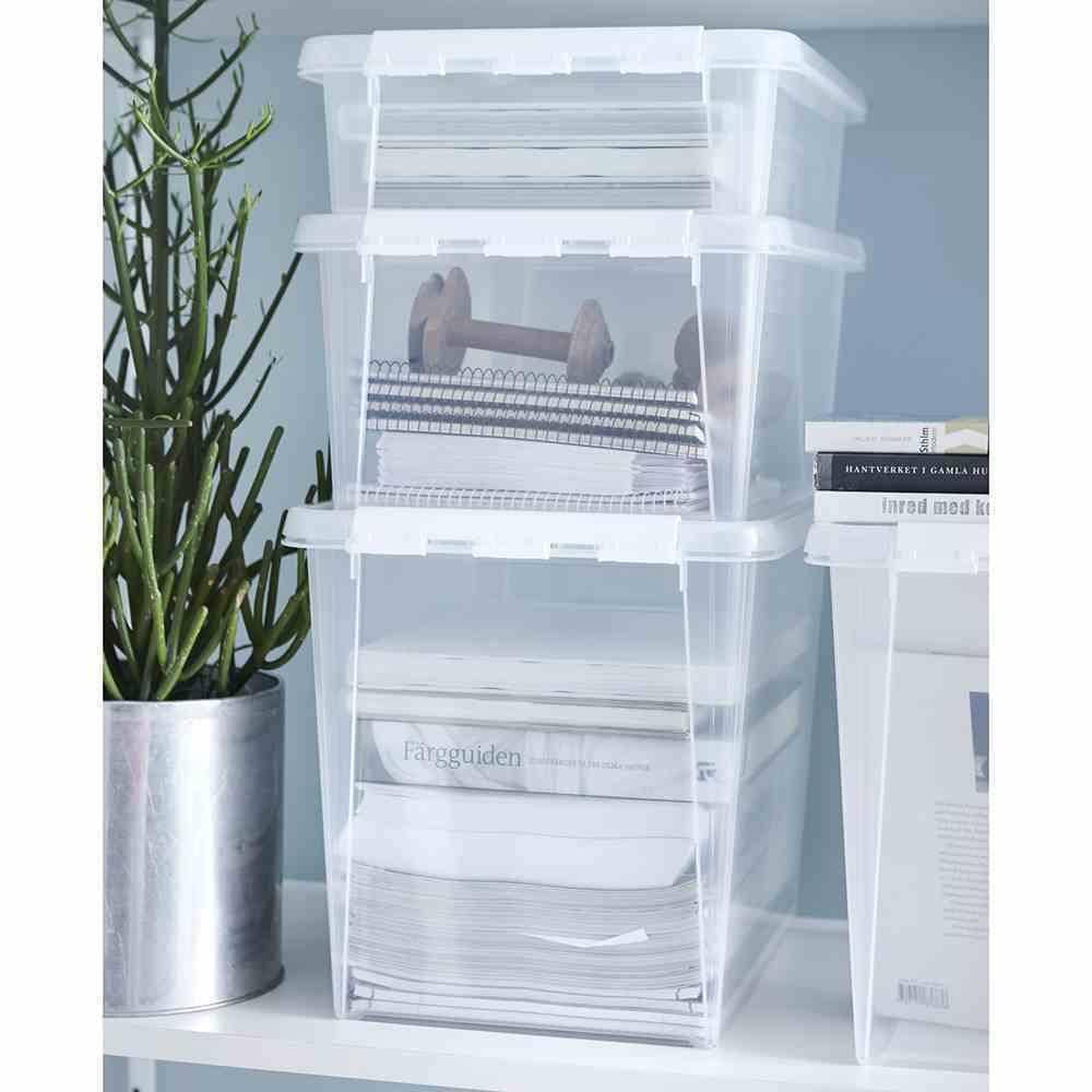 Orthex Clipbox transparent 25 l SmartStore Home 16
