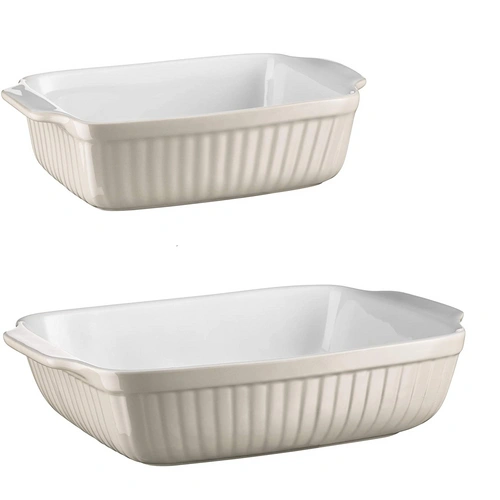 Mäser 931137 Kitchen Time Auflaufform, rechteckig, grau/weiß, 2-teilig (1 Set) Mäser 931137 Kitchen Time Auflaufform, rechteckig, grau/weiß, 2-teilig (1 Set)