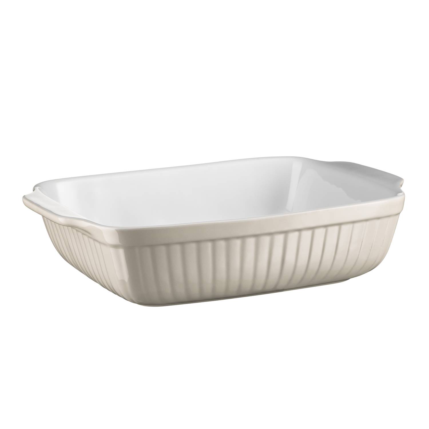 Mäser 931501 Kitchen Time Auflaufform 33 x 24 cm, rechteckig, grau