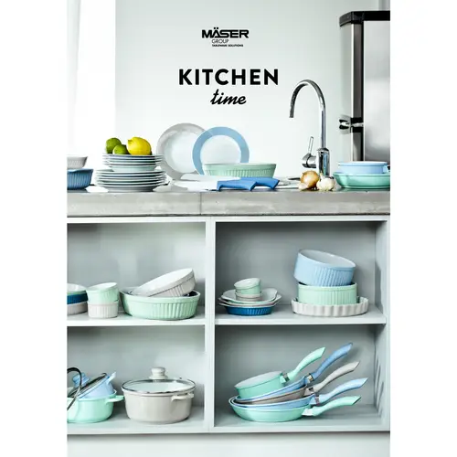 Mäser 931501 Kitchen Time Auflaufform 33 x 24 cm, rechteckig, grau Mäser 931501 Kitchen Time Auflaufform 33 x 24 cm, rechteckig, grau