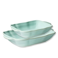 Mäser 931847 Vera Auflaufformenset, grün, 2-teilig (1 Set) Mäser 931847 Vera Auflaufformenset, grün, 2-teilig (1 Set)