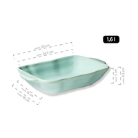 Mäser 931847 Vera Auflaufformenset, grün, 2-teilig (1 Set) Mäser 931847 Vera Auflaufformenset, grün, 2-teilig (1 Set)