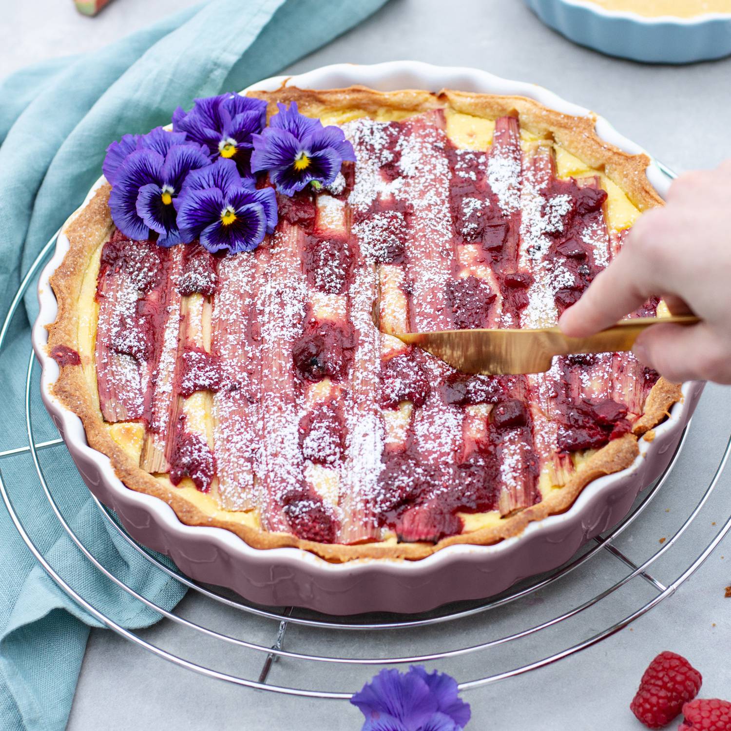 Mäser 931981 Kitchen Time Tarteform 27 cm BERRY,, berry