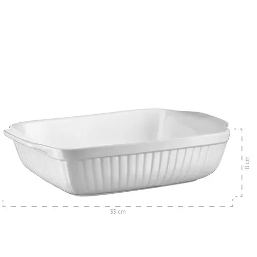 Mäser 931982 Kitchen Time Auflaufform, rechteckig, weiß, 2-teilig (1 Set) Mäser 931982 Kitchen Time Auflaufform, rechteckig, weiß, 2-teilig (1 Set)