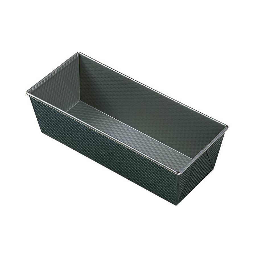 Kaiser 650043 Brotform, sauerteigbeständig, mit Antihaftbeschichtung, rechteckig, 30 cm, anthrazit